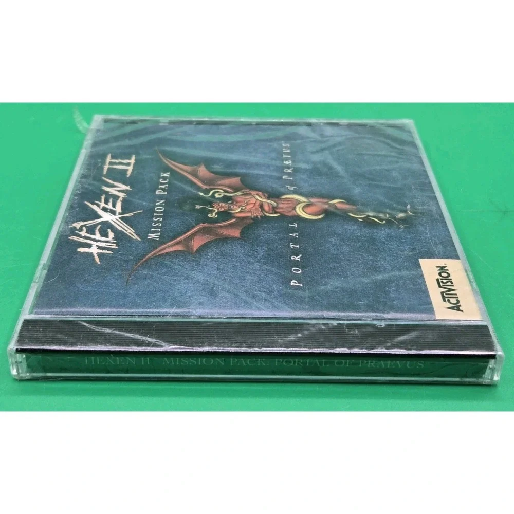 HEXEN II Mission Pack Portal of Praevus Sealed‎ 1998 PC Game + Hexen Lot Bundle